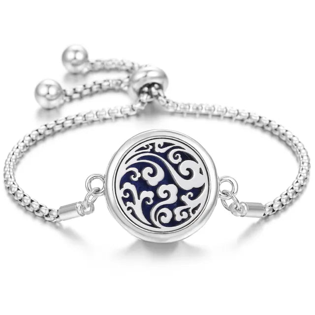 Pulsera de perfume de acero inoxidable