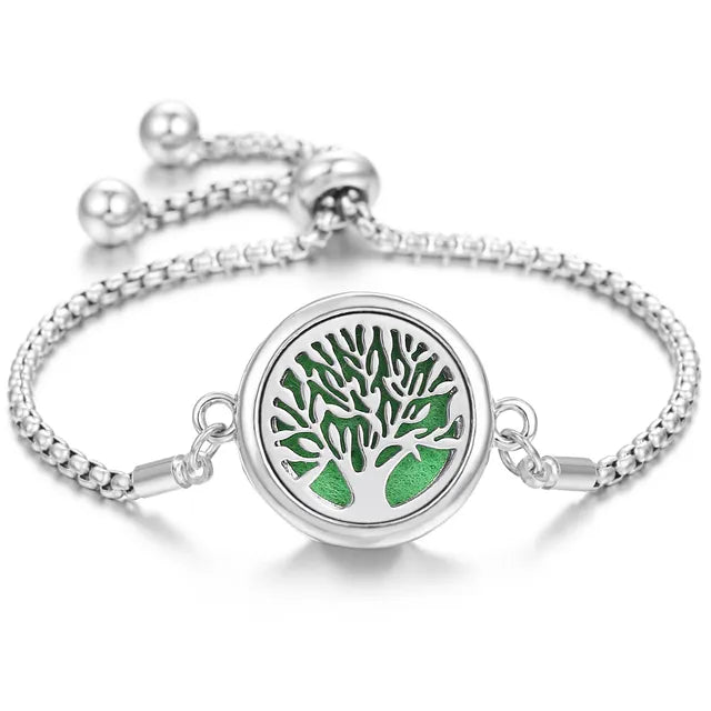 Pulsera de perfume de acero inoxidable