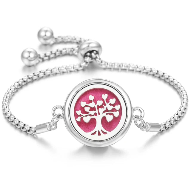Pulsera de perfume de acero inoxidable