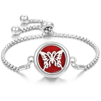 Pulsera de perfume de acero inoxidable