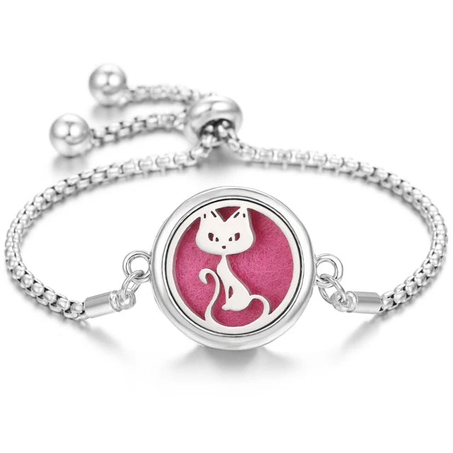 Pulsera de perfume de acero inoxidable