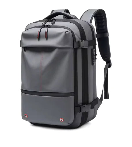 Mochila de gran capacidad con compresión al vacío
