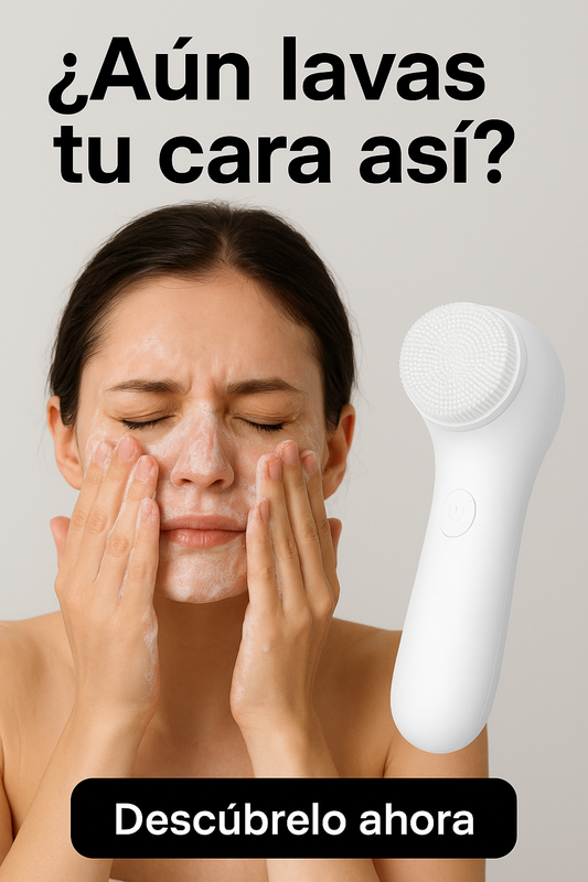 TechBeaty - Cepillo limpiador facial sónico