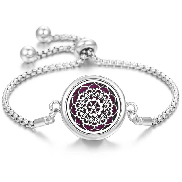 Pulsera de perfume de acero inoxidable