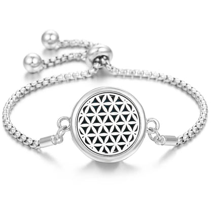 Pulsera de perfume de acero inoxidable