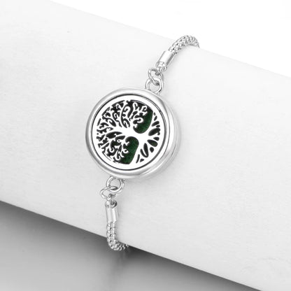 Pulsera de perfume de acero inoxidable