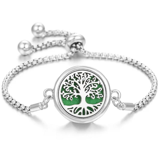 Pulsera de perfume de acero inoxidable