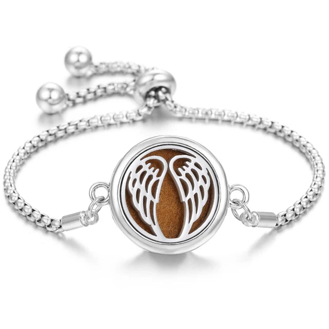 Pulsera de perfume de acero inoxidable